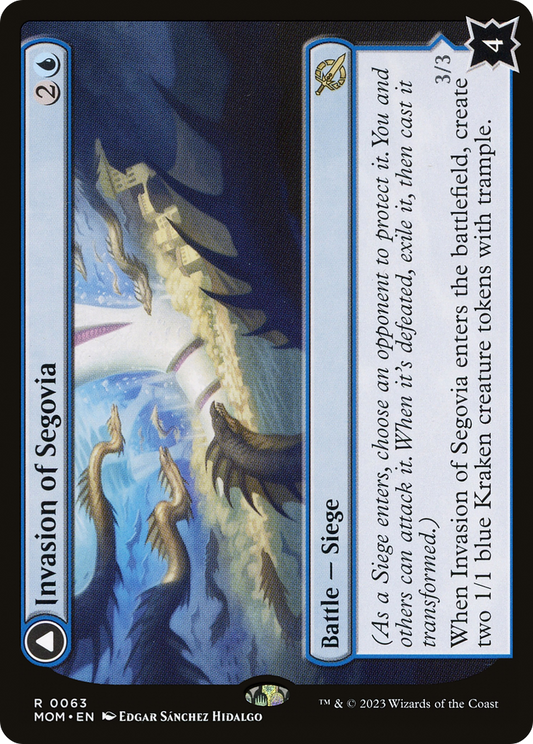 MAGIC: THE GATHERING  - Invasion of Segovia (MOM-063) - March of the Machine