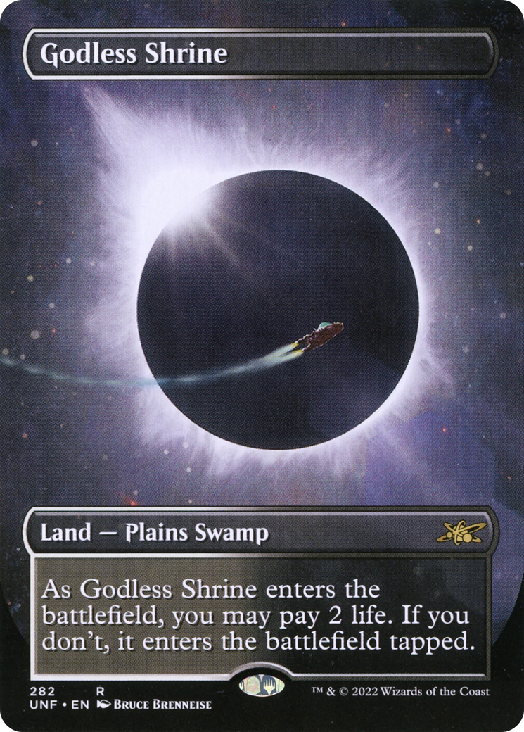 MAGIC: THE GATHERING  - Godless Shrine (Borderless) (UNF-282) - Unfinity