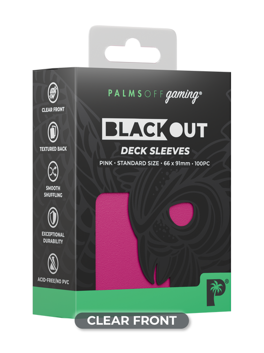 PALMS OFF - Blackout Deck Sleeves