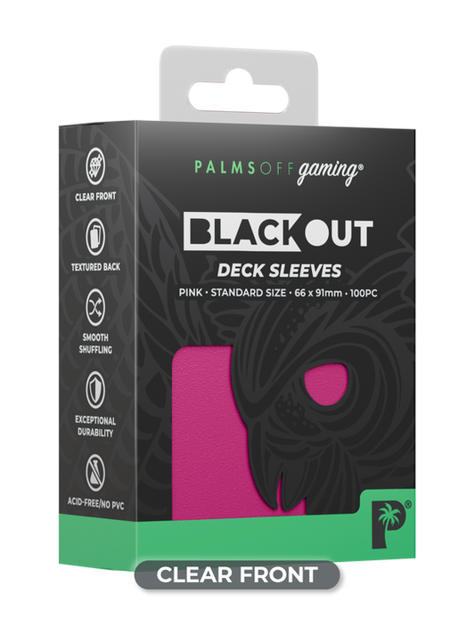 PALMS OFF - Blackout Deck Sleeves