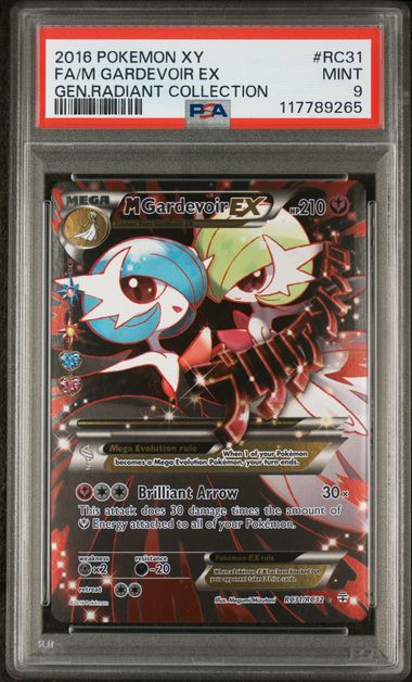 POKEMON TCG - M GARDEVOIR EX RC31/RC32 PSA 9 GENERATIONS RADIANT COLLECTION