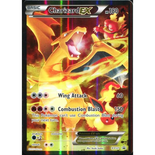 POKEMON TCG - CHARIZARD EX XY121 XY PROMOS FULL ART