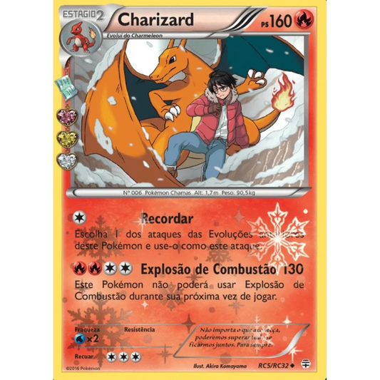 POKEMON TCG - CHARIZARD RC5/RC32 GENERATIONS RADIANT COLLECTION HOLO