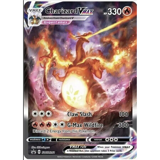POKEMON TCG - CHARIZARD VMAX SWSH261 CHARIZARD UPC PROMO