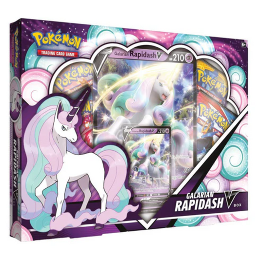 POKEMON TCG - Galarian Rapidash V Collection Box