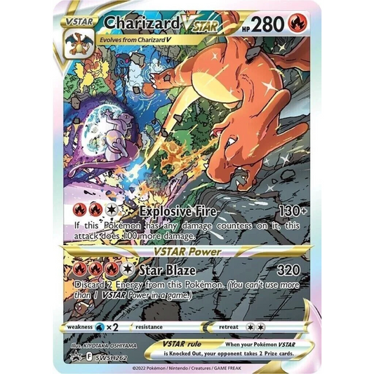 POKEMON TCG - CHARIZARD VSTAR SWSH262 CHARIZARD UPC PROMO