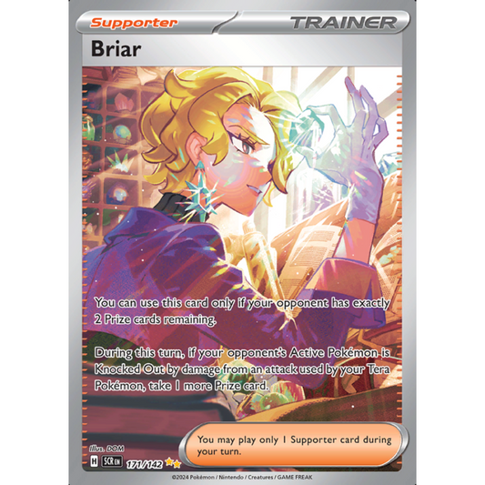 POKEMON TCG - BRIAR 171/142 STELLAR CROWN SPECIAL ILLUSTRATION RARE