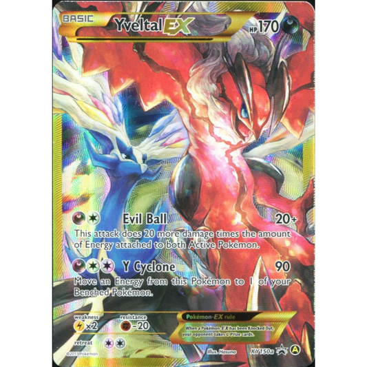 POKEMON TCG - YVELTAL EX XY150A XY PROMO ALTERNATE ART