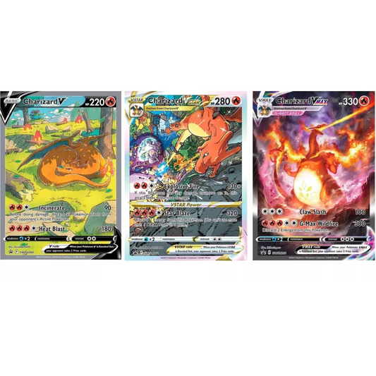 POKEMON TCG - CHARIZARD UPC PROMO SEALED PACK (3 CARDS)