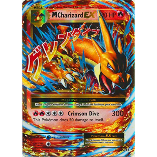POKEMON TCG - M CHARIZARD EX 13/108 EVOLUTIONS ULTRA RARE