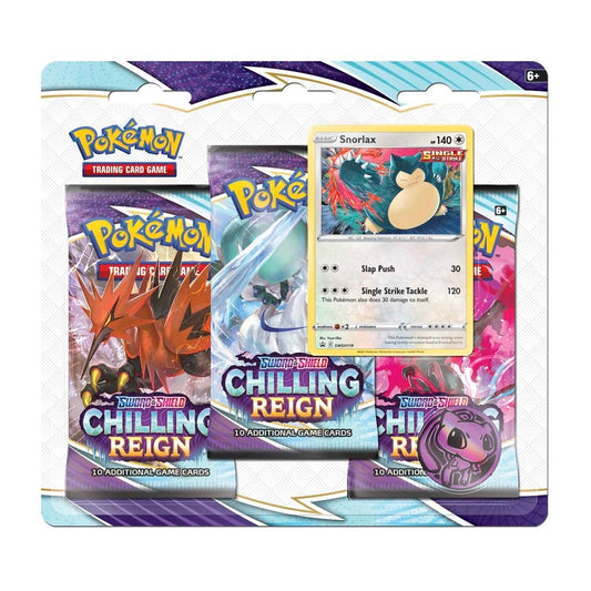 POKEMON TCG - CHILLING REIGN 3PK BLISTER