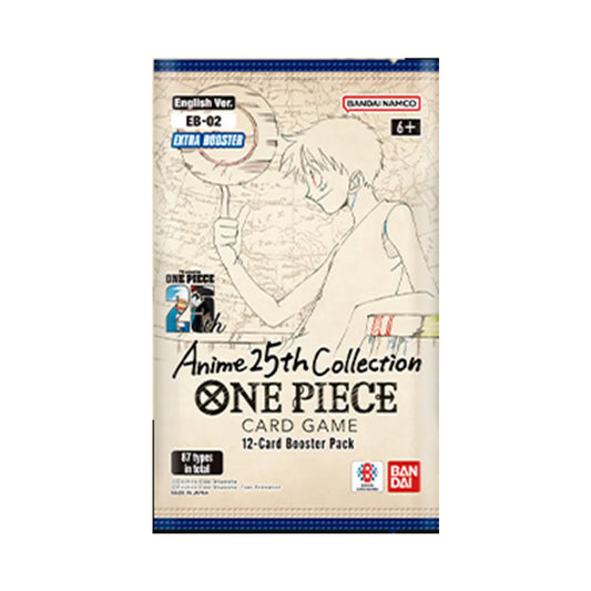 ONE PIECE TCG - EXTRA BOOSTER Anime 25th Collection EB02 Booster Pack