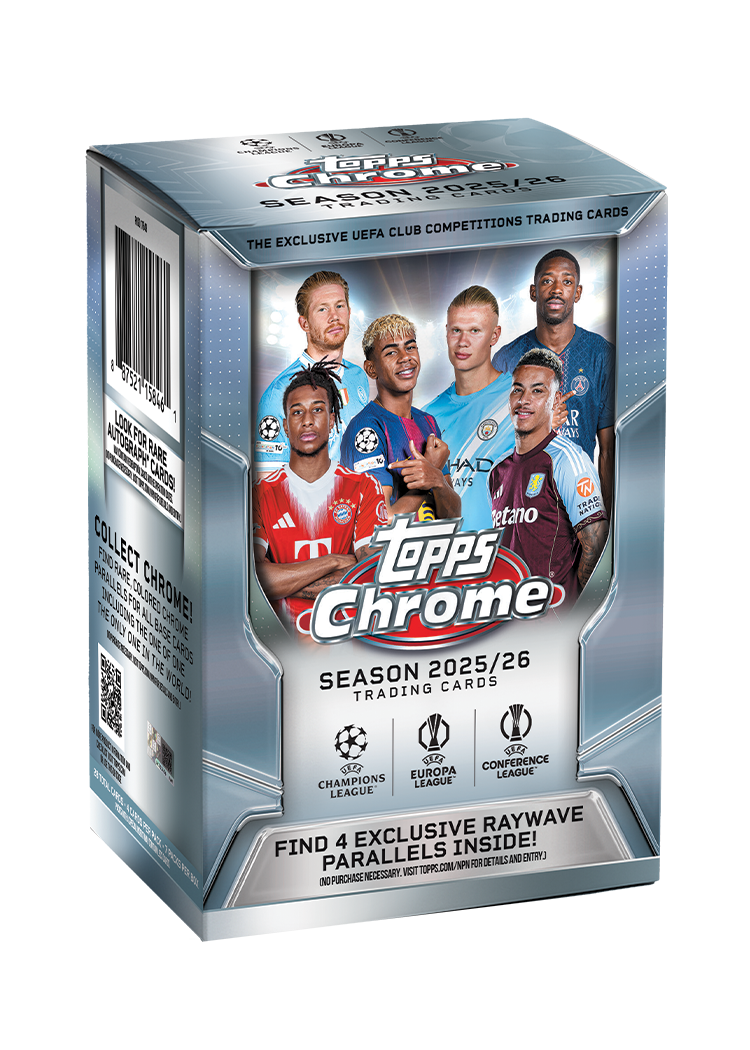 Topps 2025/26 UEFA Club Competitions Chrome Value Box