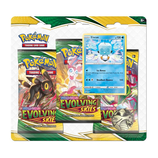 POKEMON TCG - EVOLVING SKIES 3PK BLISTER