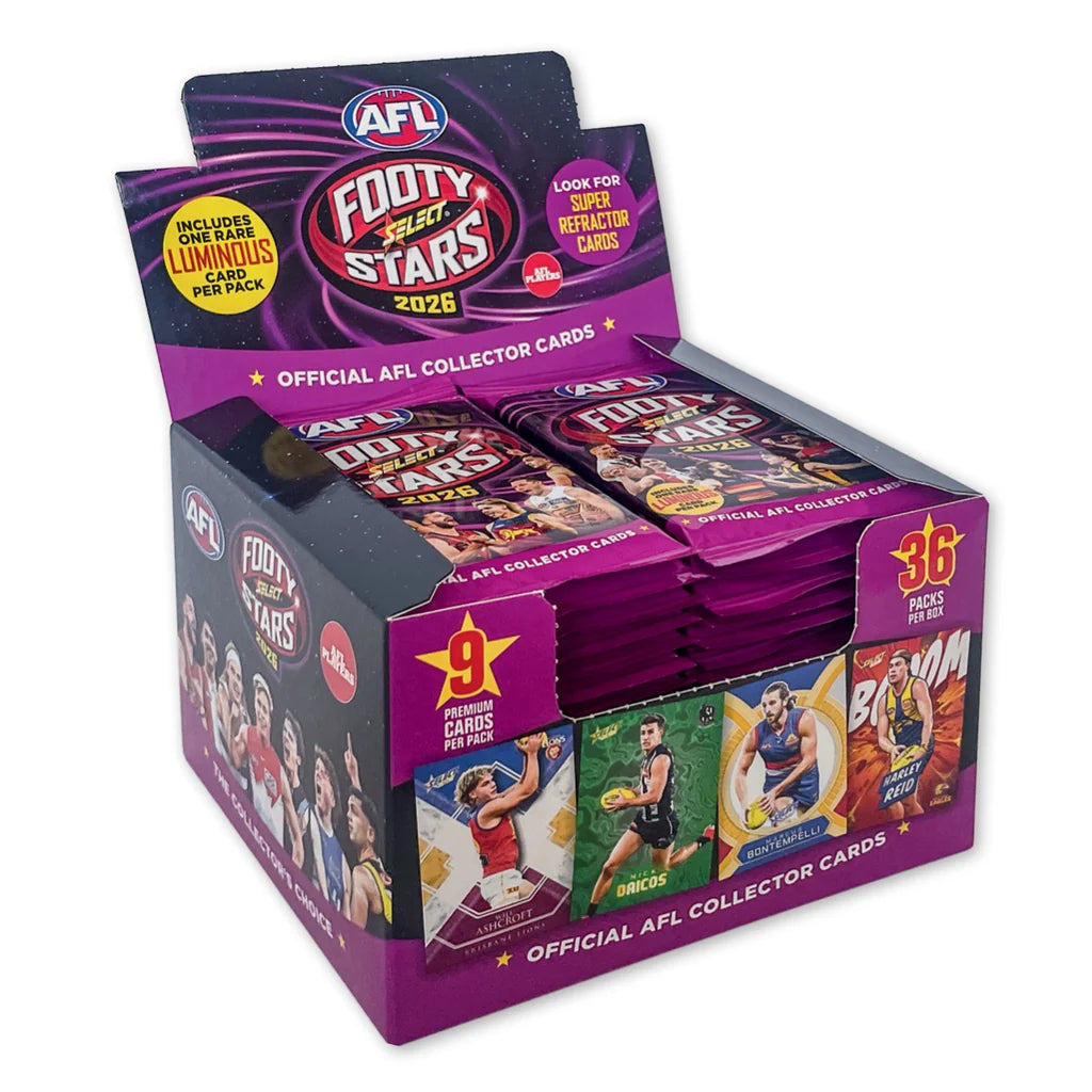Footy Stars 2026 Booster Box