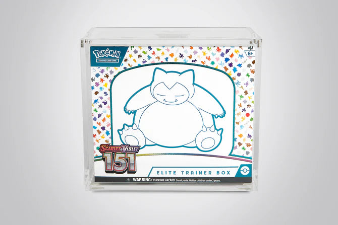 Pokémon Elite Trainer Box Acrylic Case by ACRYSHIELD