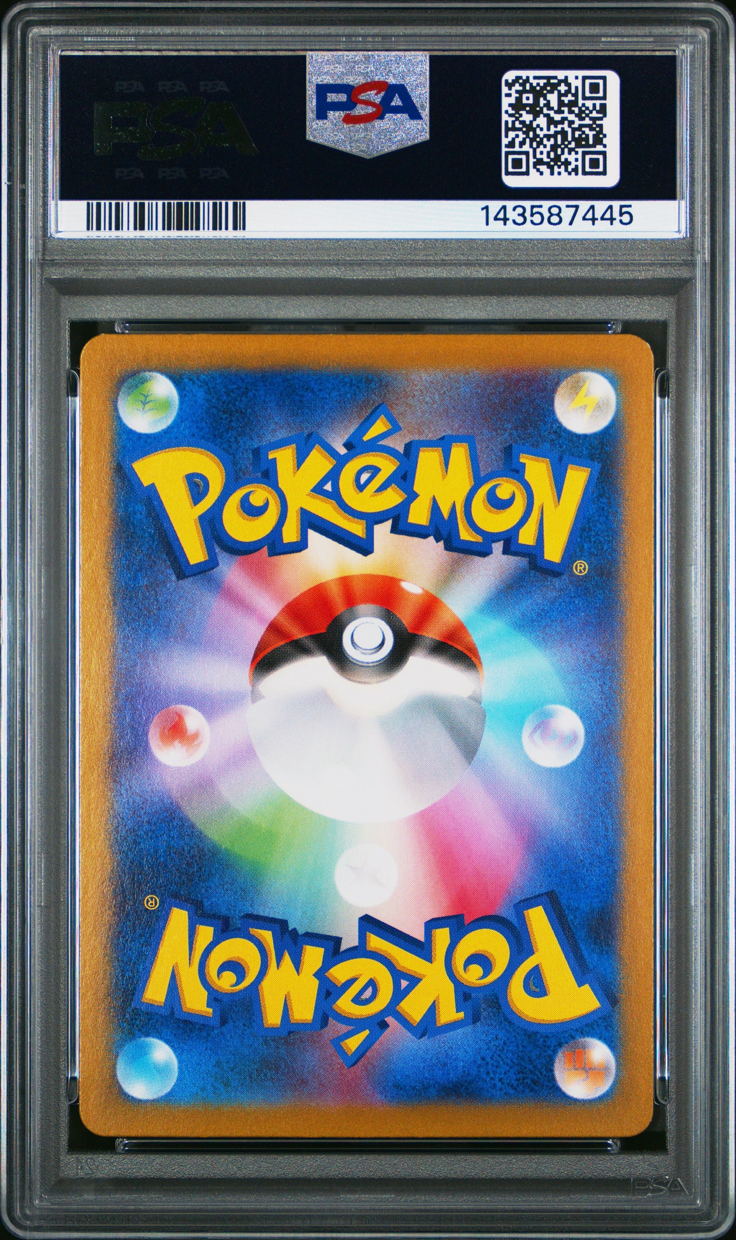 POKEMON TCG - VAPOREON 134/165 PSA 10 MASTER BALL REVERSE HOLO POKEMON JAPANESE