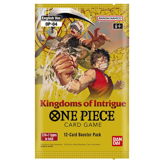 ONE PIECE TCG - Kingdoms of Intrigue Booster Pack OP04