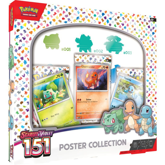 POKEMON TCG - Scarlet & Violet 151 Poster Collection