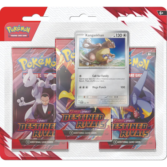 POKEMON TCG - Scarlet & Violet - Destined Rivals 3 Pack Blister *assorted*