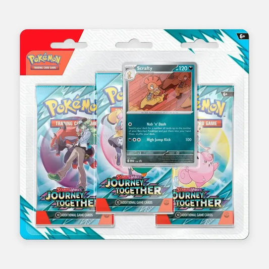 POKEMON TCG - Scarlet & Violet Journey Togther 3 Pack Blister (Assorted)