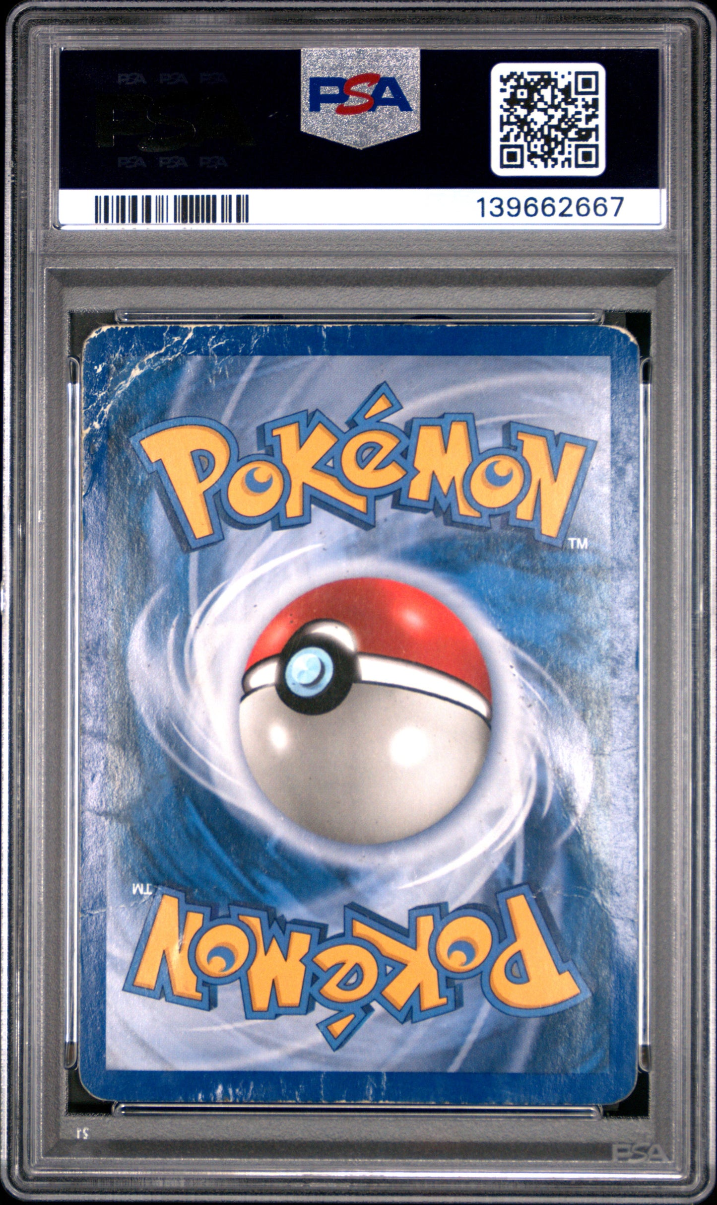 MEWTWO LV.X HOLO 144/146 PSA 1 LEGENDS AWAKENED POKEMON