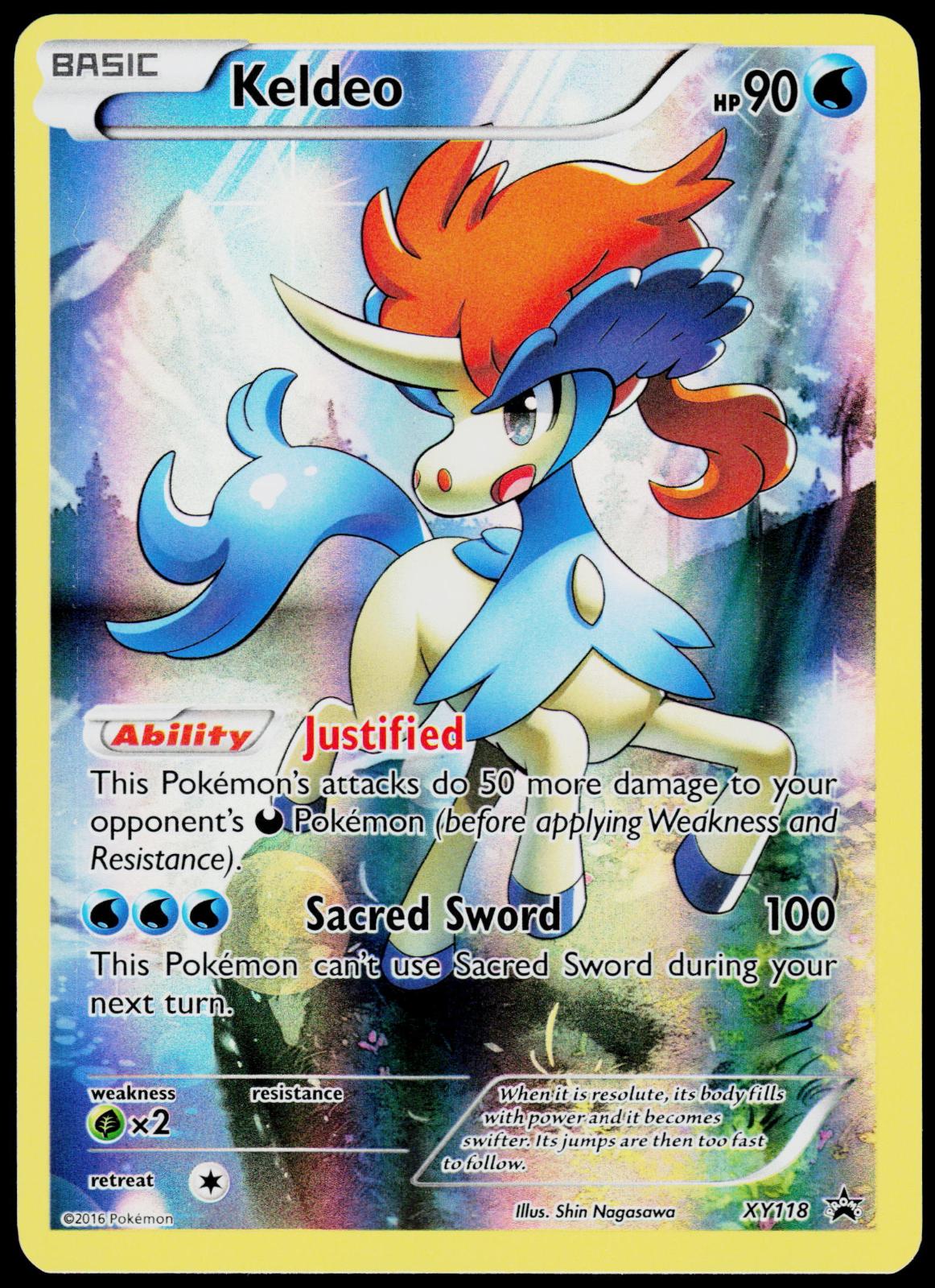 KELDEO XY118 XY PROMO PROMO LP