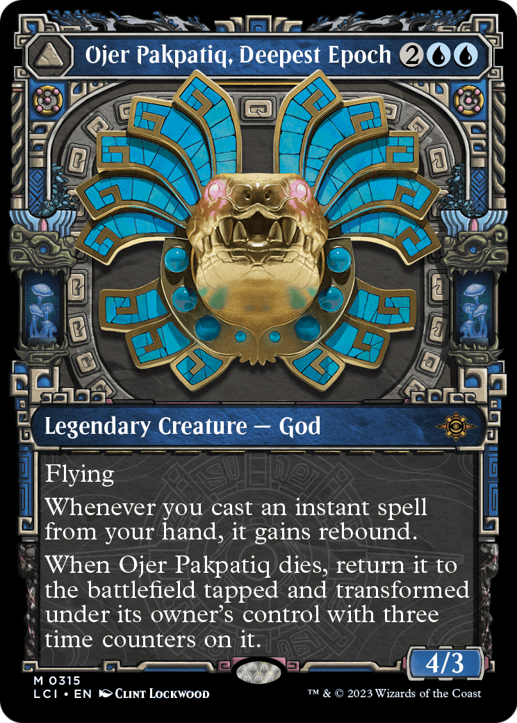MAGIC: THE GATHERING  - Ojer Pakpatiq, Deepest Epoch (Showcase) (LCI-315) - The Lost Caverns of Ixalan: (Showcase)