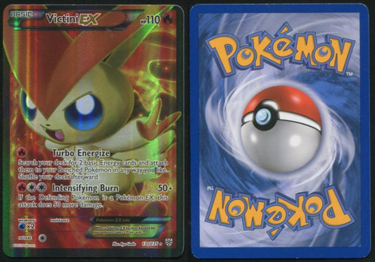 VICTINI EX 131/135 PLASMA STORM POKEMON ULTRA RARE LP