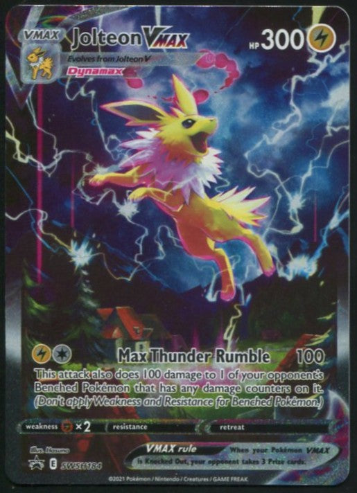 JOLTEON VMAX SWSH184 SWORD & SHIELD PROMO POKEMON PROMO NM