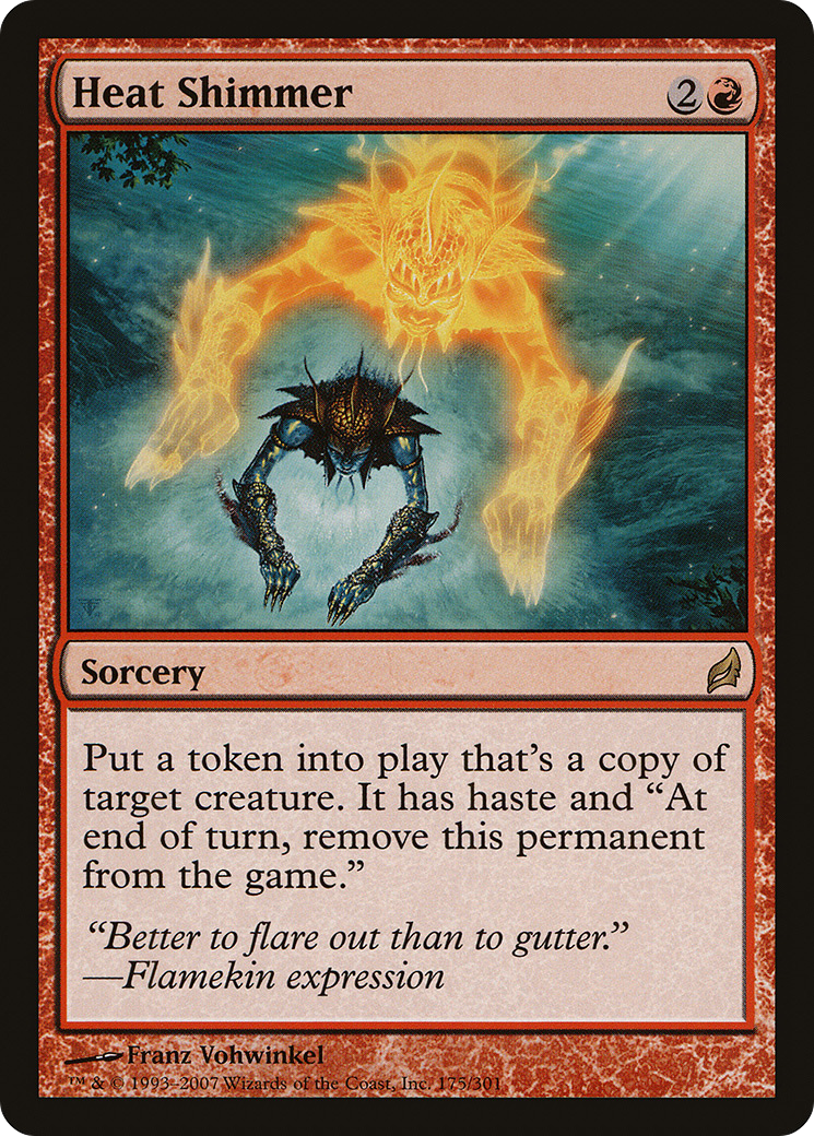 MAGIC: THE GATHERING  - Heat Shimmer (LRW-175) - Lorwyn
