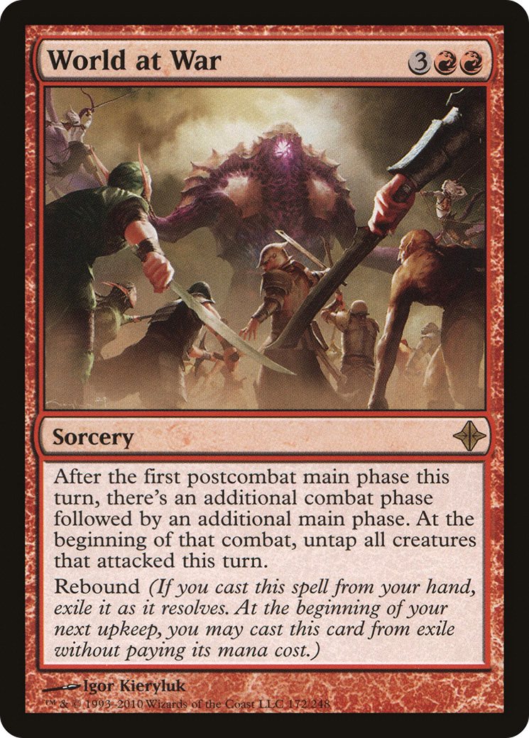 MAGIC: THE GATHERING  - World at War (ROE-172) - Rise of the Eldrazi Foil