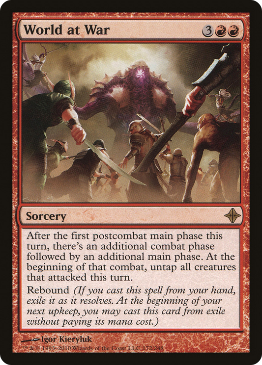 MAGIC: THE GATHERING  - World at War (ROE-172) - Rise of the Eldrazi Foil