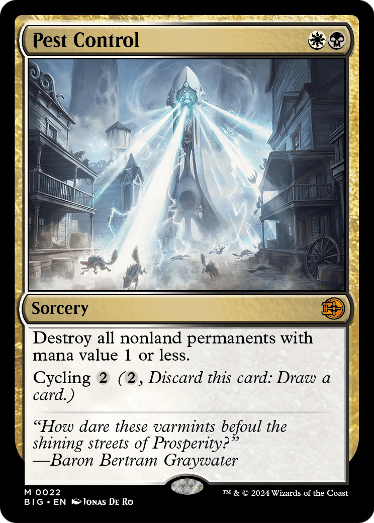MAGIC: THE GATHERING  - Pest Control (BIG-022) - The Big Score