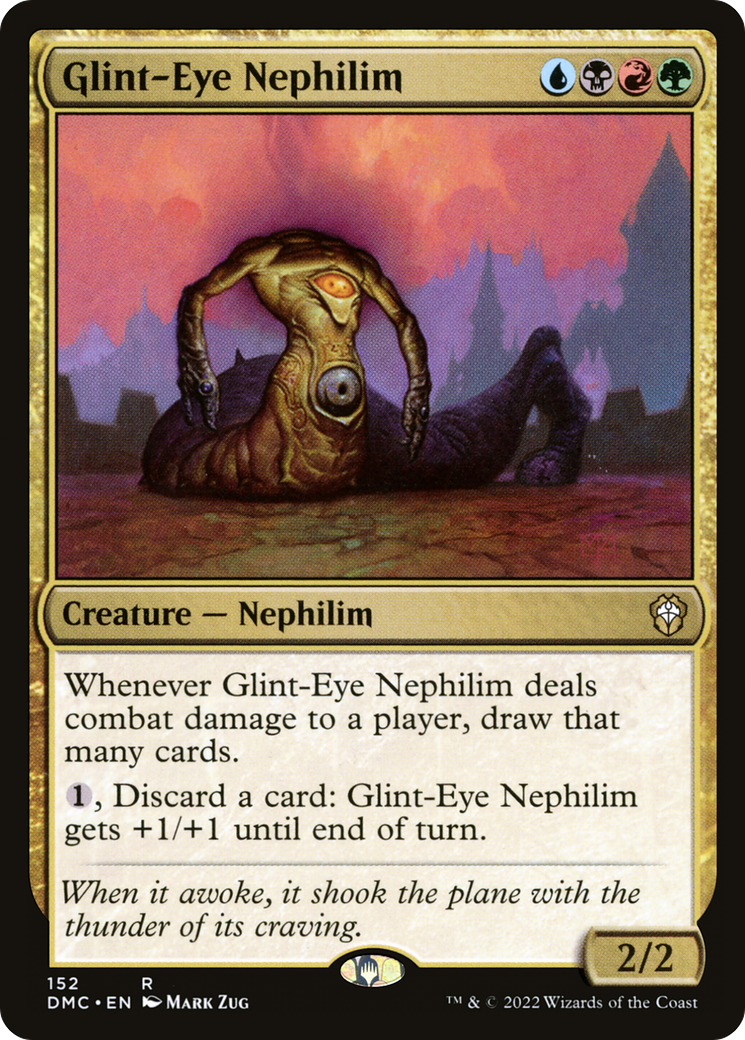 MAGIC: THE GATHERING  - Glint-Eye Nephilim (DMC-152) - Dominaria United Commander