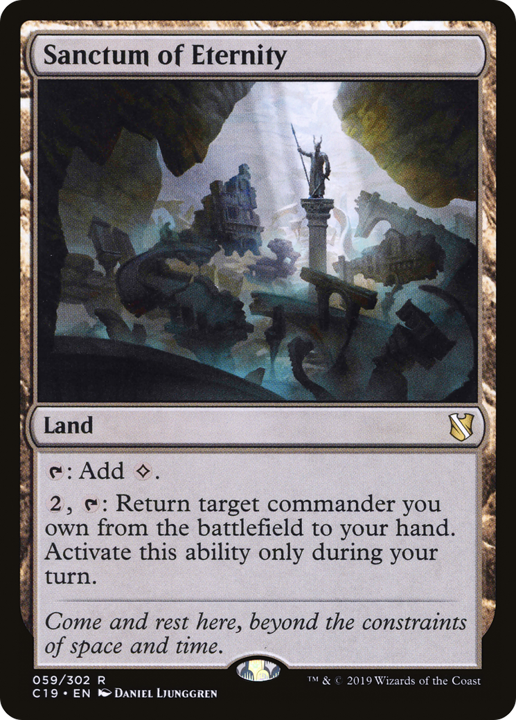 MAGIC: THE GATHERING  - Sanctum of Eternity (C19-059) - Commander 2019