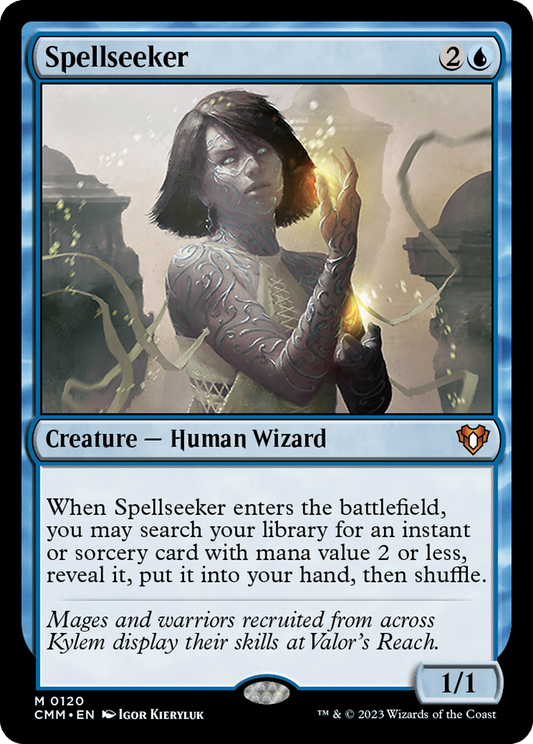 MAGIC: THE GATHERING  - Spellseeker (CMM-120) - Commander Masters