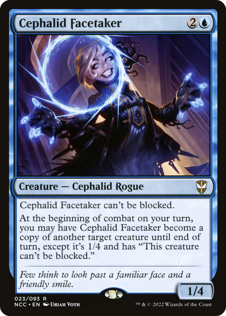 MAGIC: THE GATHERING  - Cephalid Facetaker (NCC-023) - New Capenna Commander