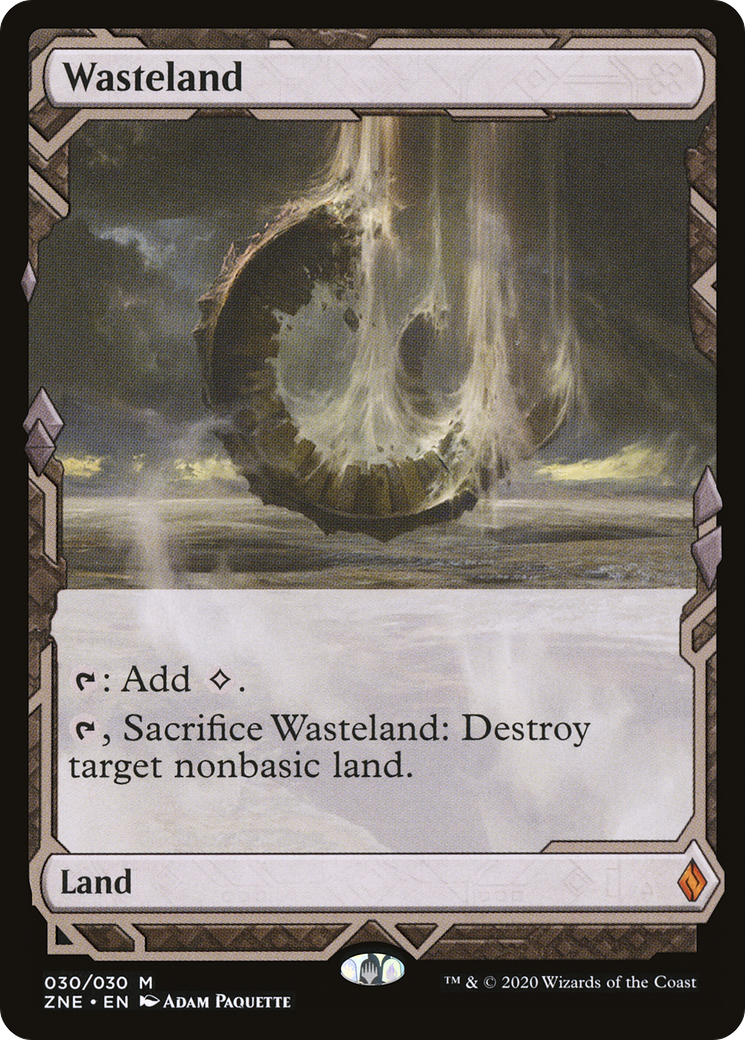 MAGIC: THE GATHERING  - Wasteland (ZNE-030) - Zendikar Rising Expeditions