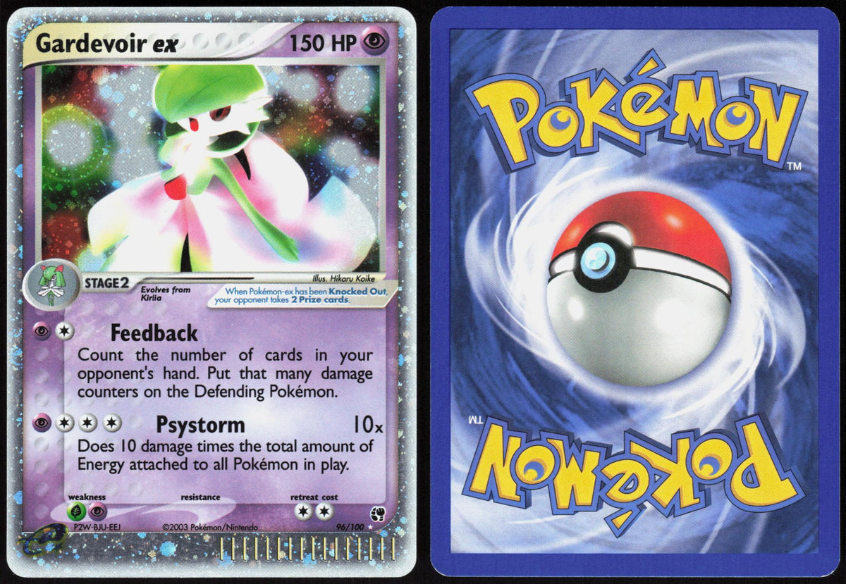 GARDEVOIR EX 96/100 SANDSTORM POKEMON EX RARE HOLO LP