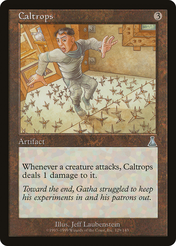 MAGIC: THE GATHERING  - Caltrops (UDS-129) - Urza's Destiny