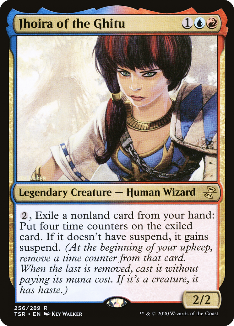 MAGIC: THE GATHERING  - Jhoira of the Ghitu (TSR-256) - Time Spiral Remastered