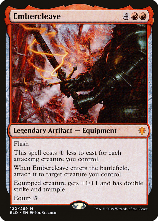 MAGIC: THE GATHERING  - Embercleave (ELD-120) - Throne of Eldraine