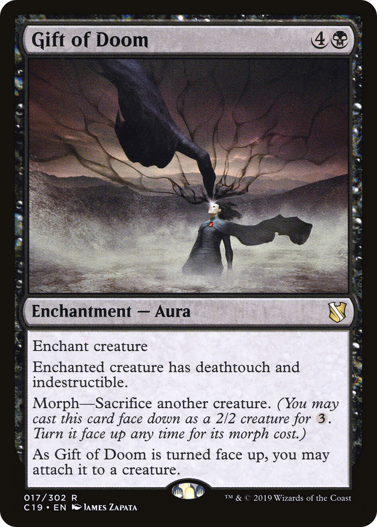 MAGIC: THE GATHERING  - Gift of Doom (C19-017) - Commander 2019