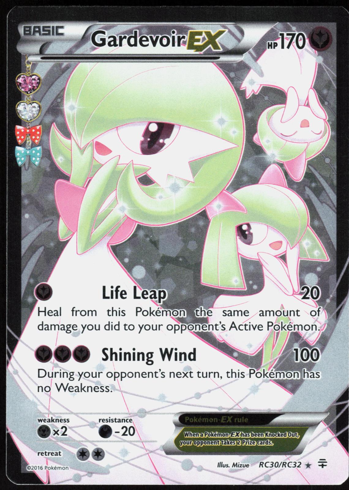GARDEVOIR EX RC30/RC32 GENERATIONS POKEMON ULTRA RARE HOLO LP