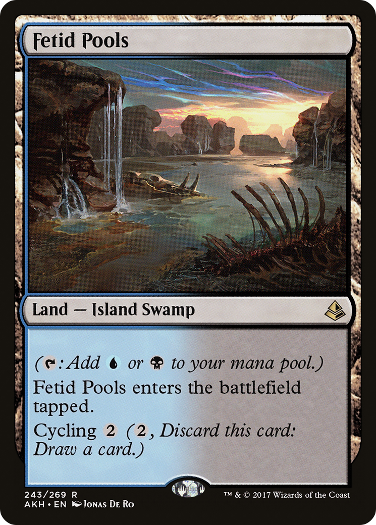 MAGIC: THE GATHERING  - Fetid Pools (AKH-243) - Amonkhet