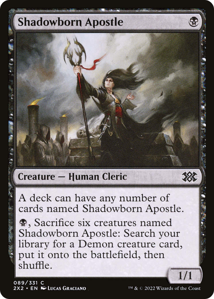 MAGIC: THE GATHERING  - Shadowborn Apostle (2X2-089) - Double Masters 2022