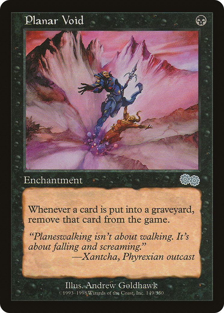MAGIC: THE GATHERING  - Planar Void (USG-149) - Urza's Saga