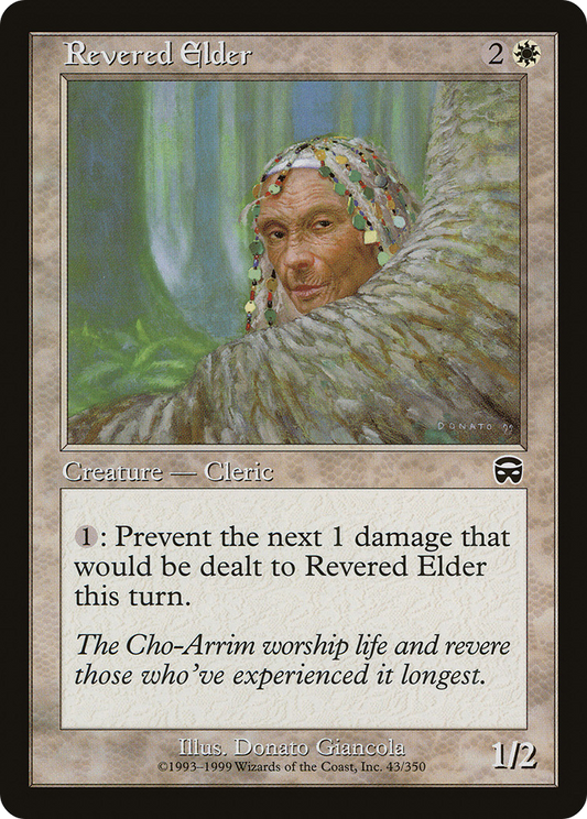 MAGIC: THE GATHERING  - Revered Elder (MMQ-043) - Mercadian Masques Foil