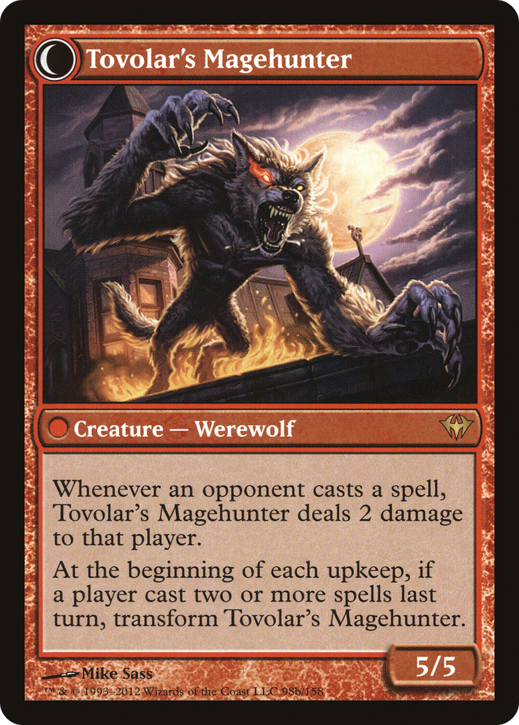 MAGIC: THE GATHERING  - Mondronen Shaman (DKA-098) - Dark Ascension: (Double Faced Transform)